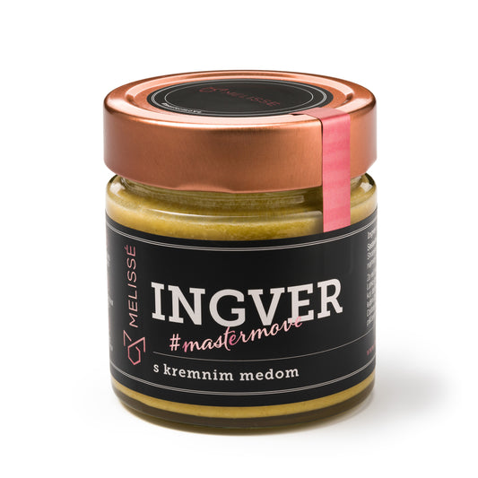 Creamy honey with ginger