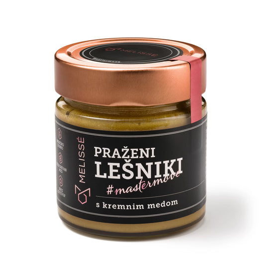 Creamy honey with hazelnut