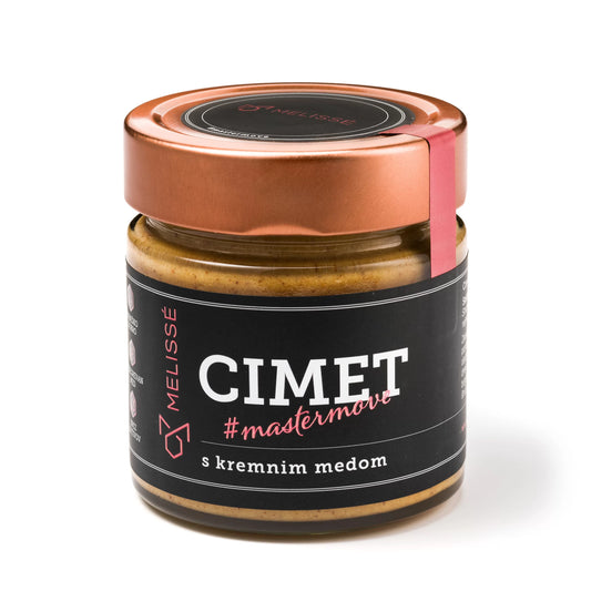 Creamy honey with cinnamon