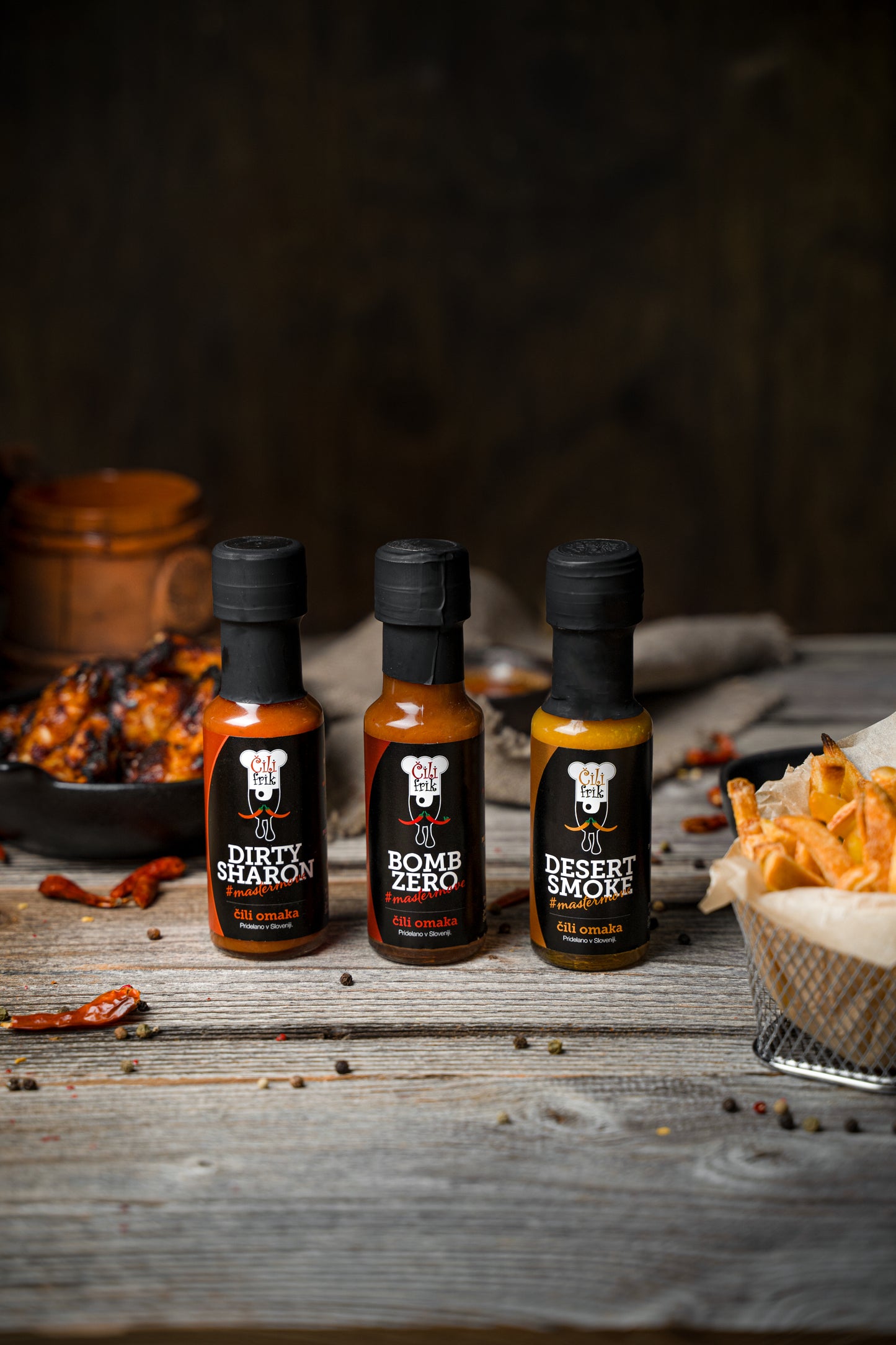MEDIUM HOT mini trio 3 x 100ml