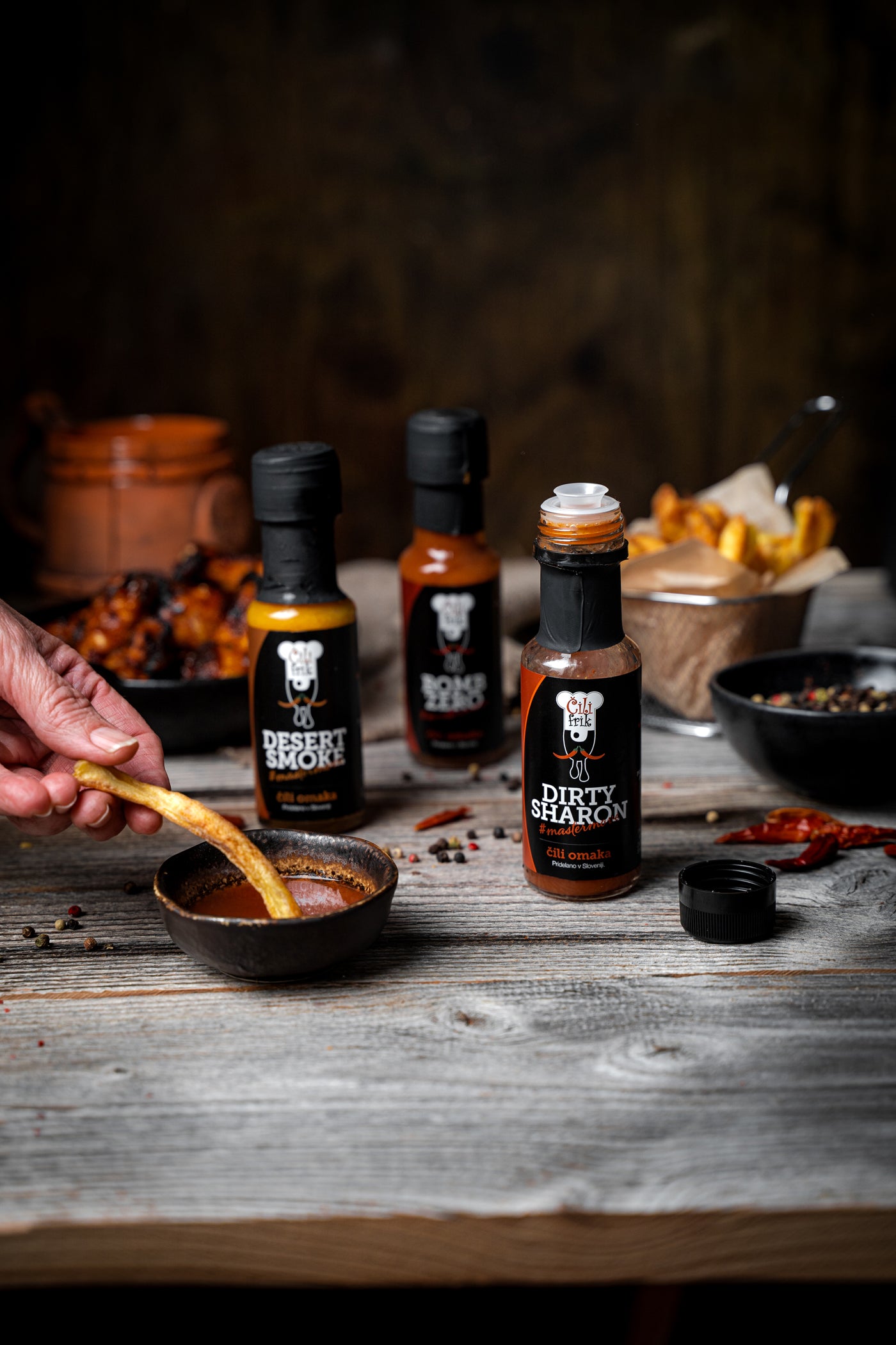 MEDIUM HOT mini trio 3 x 100ml