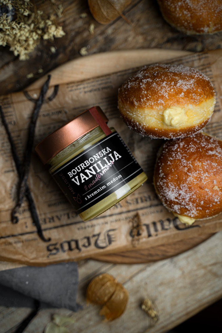 Kremni med s pravo bourbonsko vanilijo