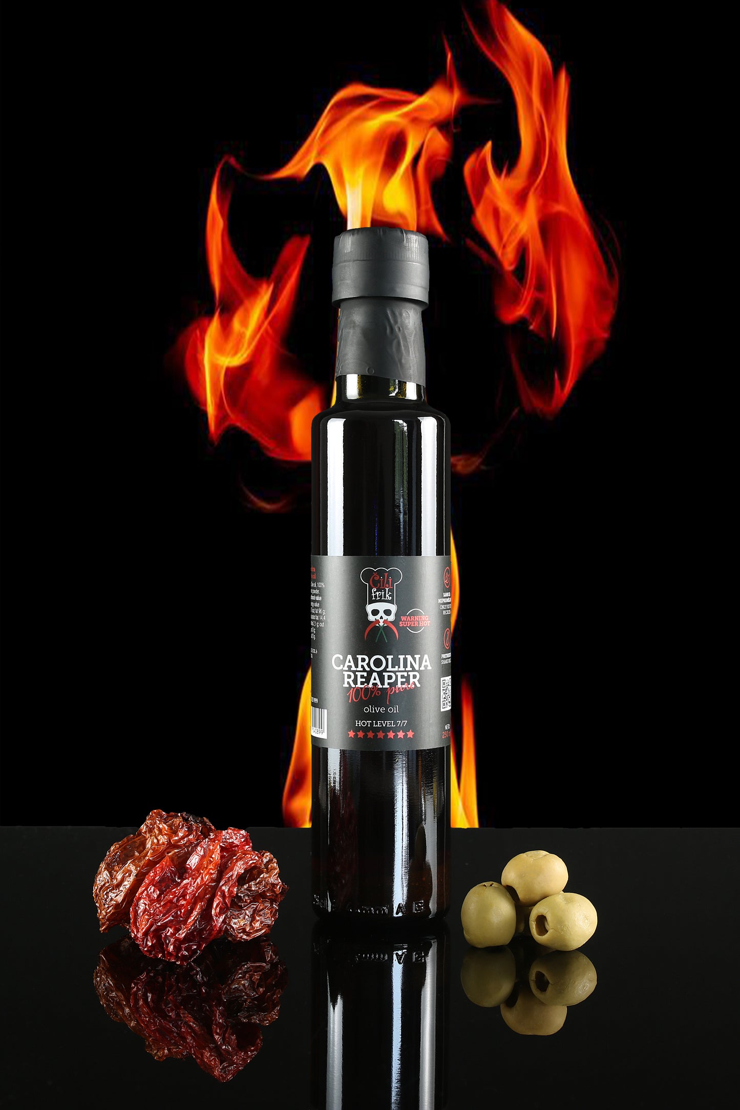 Zloglasno Carolina reaper pikantno olje 250ml