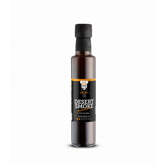 Desert Smoke - čili Habanero omaka s curryem 250ml