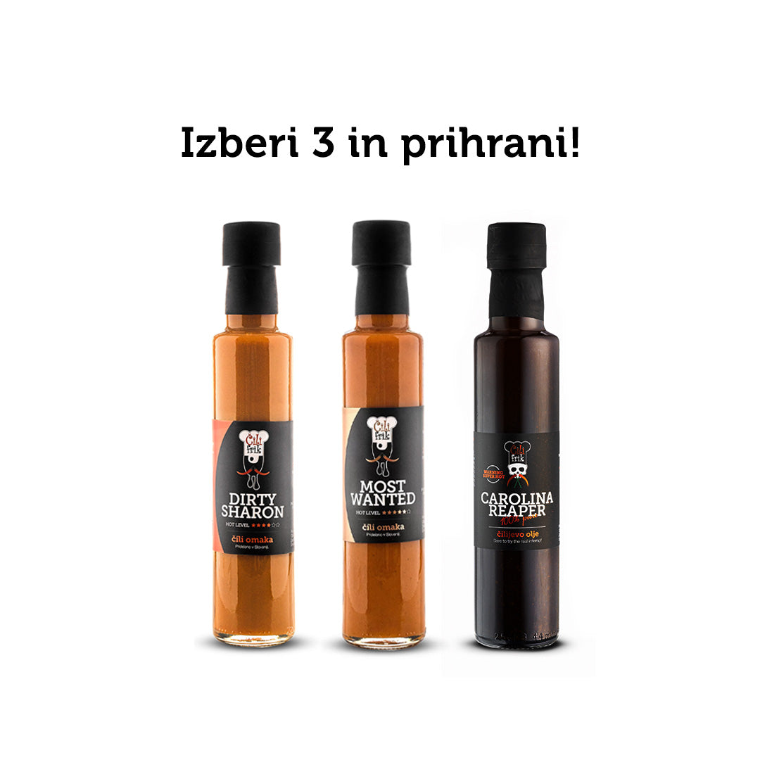 EXTRA HOT MAGNUM TRIO 3 x 250ml