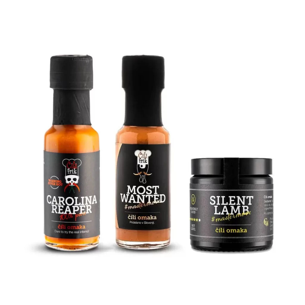 EXTRA HOT mini trio 2 x 100ml + 1 x 125ml