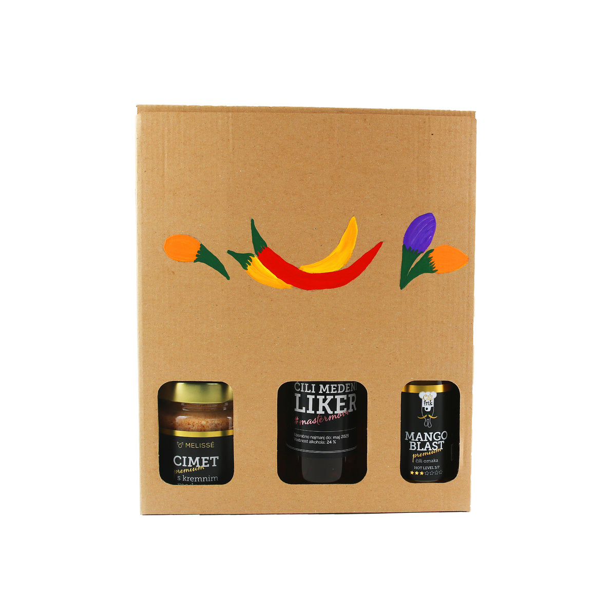 Gourmet mix with honey liqueur