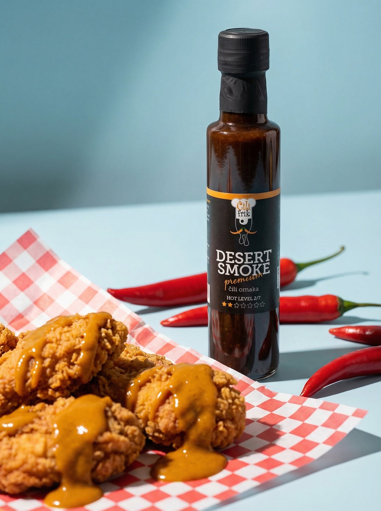 DESERT SMOKE: Umak od habanera i čilija s curryjem. Razina ljutine: 2/7 – 250 ml