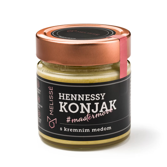 Kremni med s Hennessy konjakom