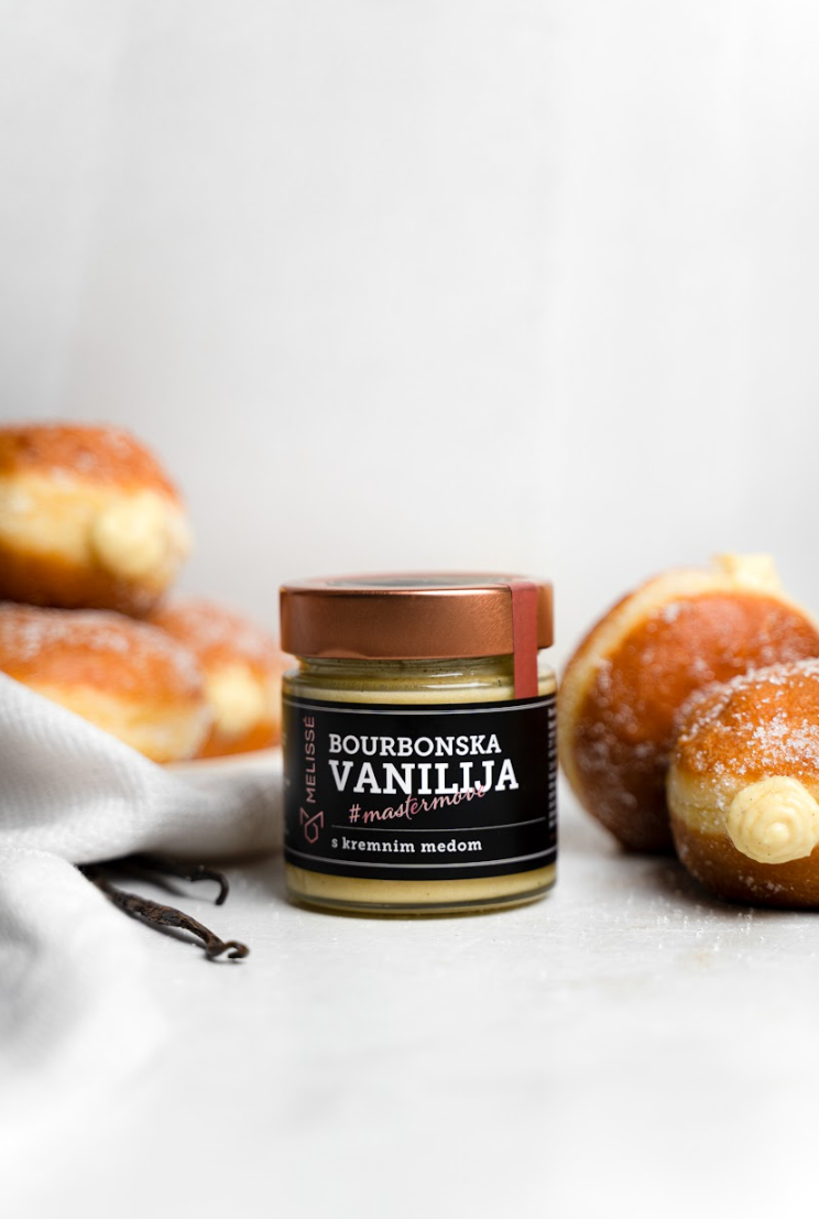 Kremni med s pravo bourbonsko vanilijo