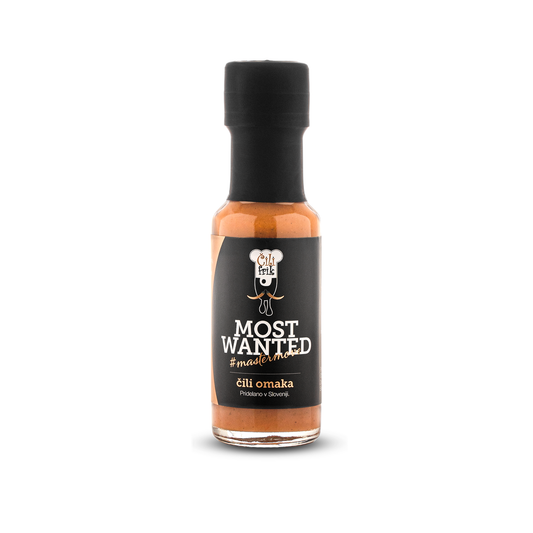 Most Wanted - čili omaka z baziliko in origanom 100ml