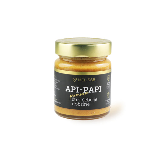 API-PAPI: med s cvetnim prahom, propolisom in matičnim mlečkom 250g