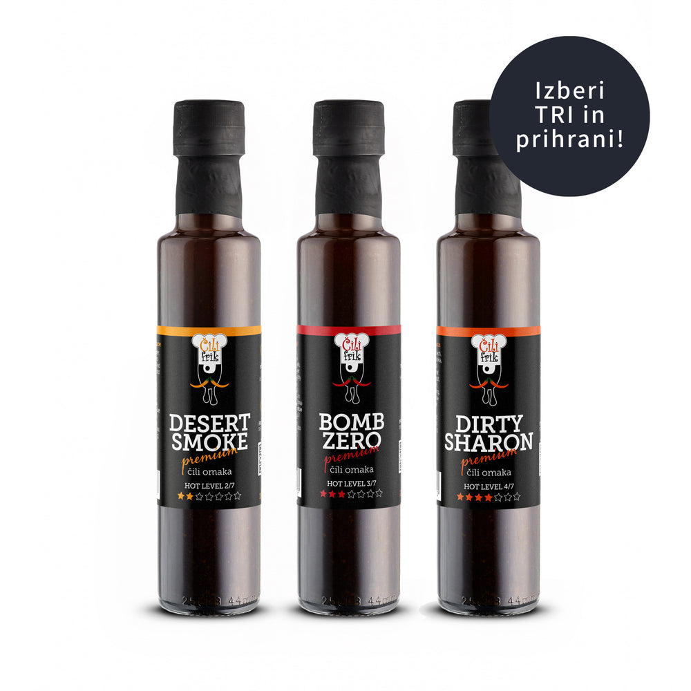 BIG FRIK TRIO - po lastni izbiri 3 x 250ml
