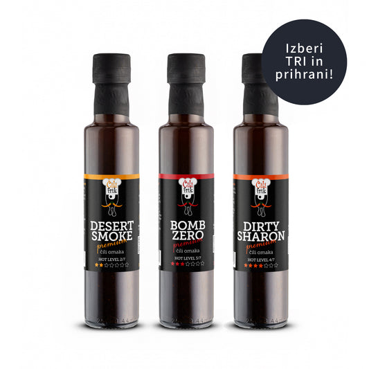 BIG FRIK TRIO - your choice 3 x 250ml