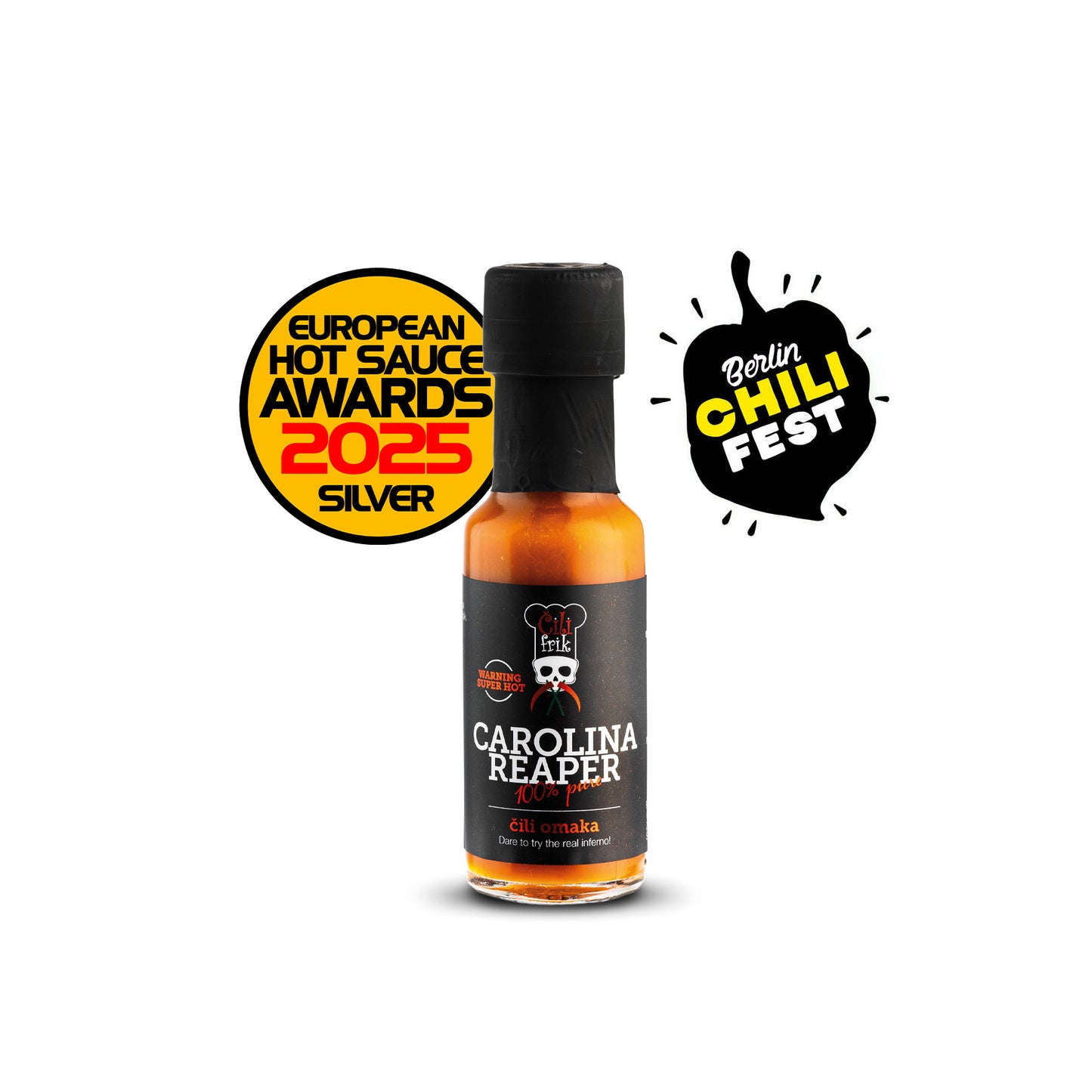 100% Carolina reaper - najbolj pekoča omaka 100ml