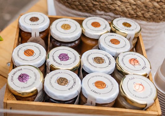 1x mini flavored cream honey