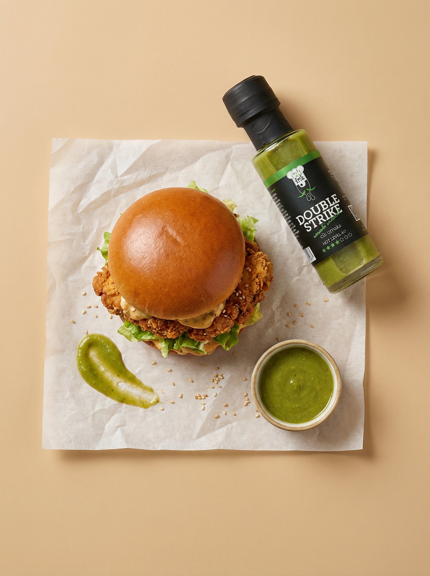 NOVO! DOUBLE STRIKE: Wasabi omaka s habanero čilijem – 100 ml