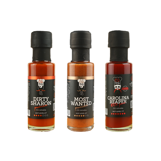 EXTRA HOT MINI TRIO 3x 100ml