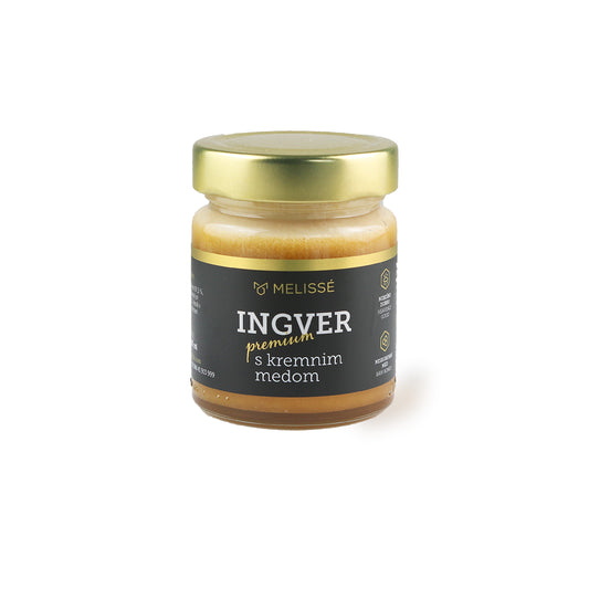 Kremni med z ingverjem