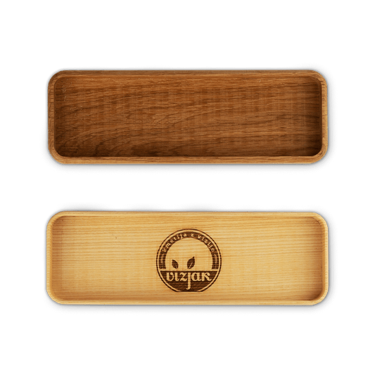 Wooden stand for honey jars