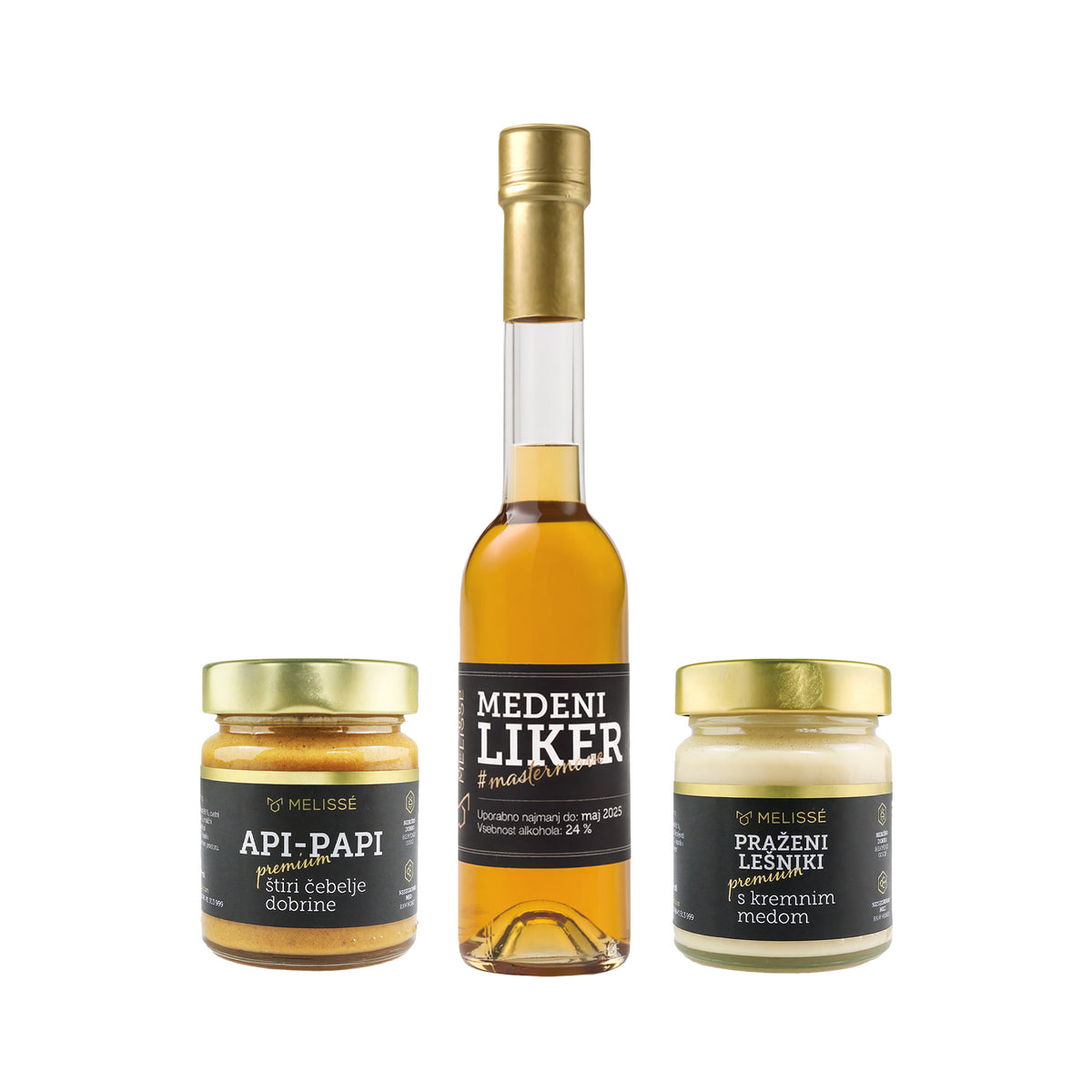 Premium honey harmony – a gift with homemade liqueur