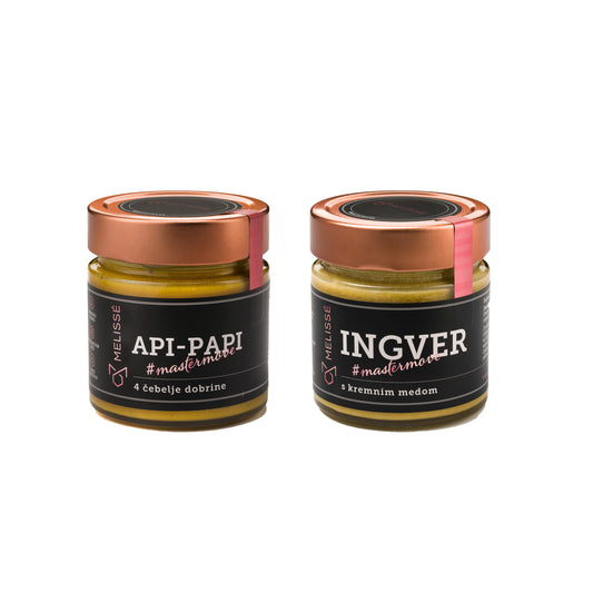 Imuno dvojček - API PAPI + kremni med z ingverjem