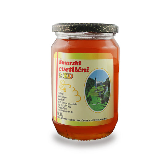 Šmarski cvetlični med, 450g ali 900g