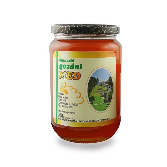 Šmarski gozdni med – dar narave iz srca Slovenije, 450g in 900g