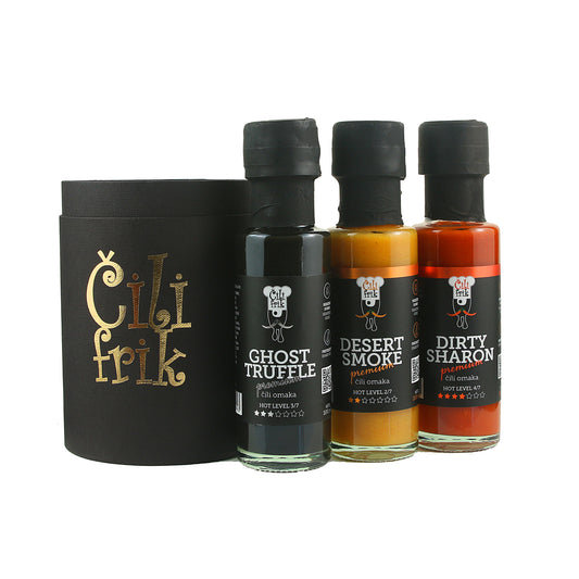 MINI MIX - 3 hot sauces of your choice in a premium gift box 3 x 100ml